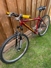 Rocky Mountain bicycle with front suspension 