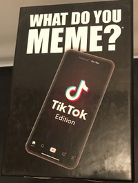 What do you meme? TikTok Edition - Board Game - Open box but new