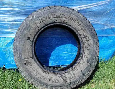 Good used tires. Various sizes and quantities 1x LT265/70R17 Bridgestone Dueler A/T Revo - $50 1x P2...