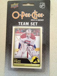 MONTREAL CANADIENS team set 2012-13 O-Pee-Chee (18 hockey cards)