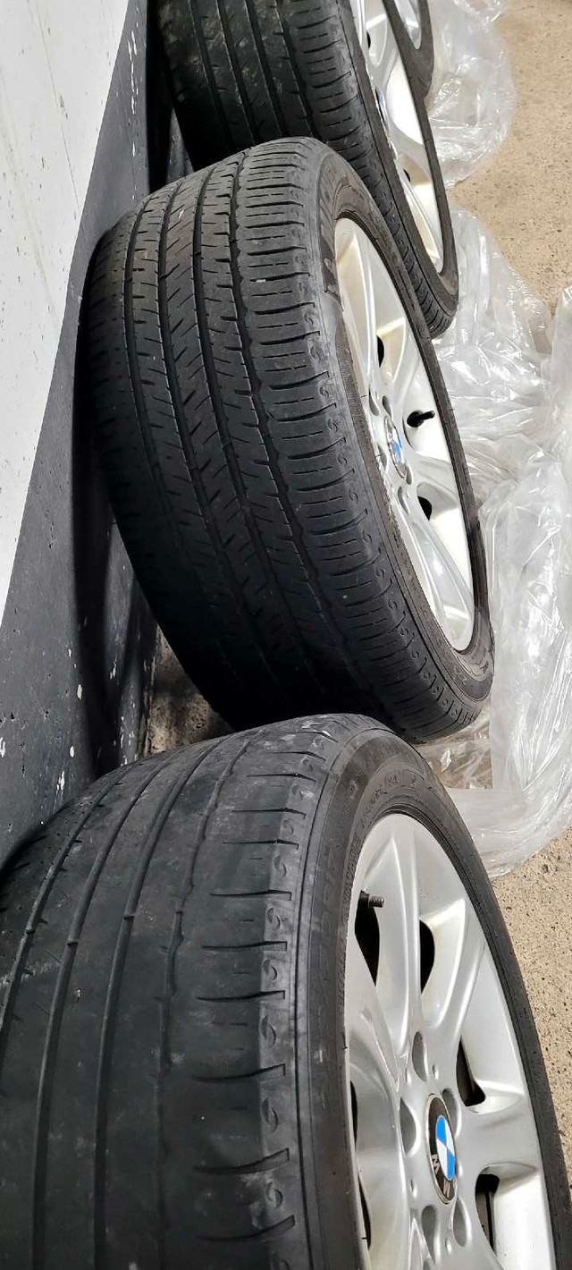 OEM BMW rims on Michelin A/S tires 225 50 17 in Tires & Rims in Mississauga / Peel Region - Image 3