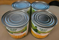 Brand new 4 cans Green Giant corn niblets