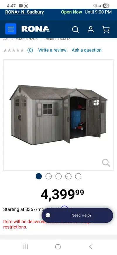 See photo. Read up online for specs. Paid $4200 tax in last summer. Asking $3000. You are responsibl...