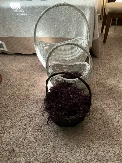 Baskets wicker, View more