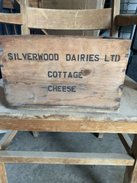 Vintage Cheese Crate