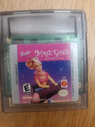Barbie Magic Genie Adventure Gameboy color, View more