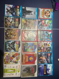 Wii and wii u games