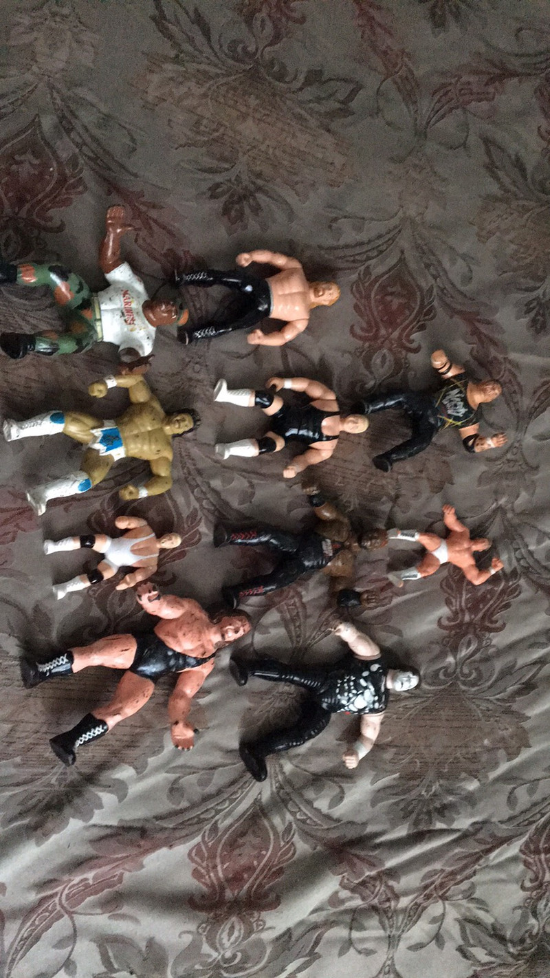 Wcw wrestling figures for sale  