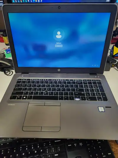 HP Elitebook 850 G4 Intel I5 7200U 2.5ghz (7th gen) 8gb DDR4 128gb M2 SSD 15" Screen Webcam and Micr...