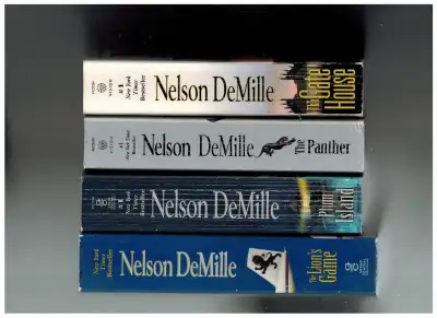 LOT OF 13 NELSON DEMILLE MYSTERY NOVELS, View more