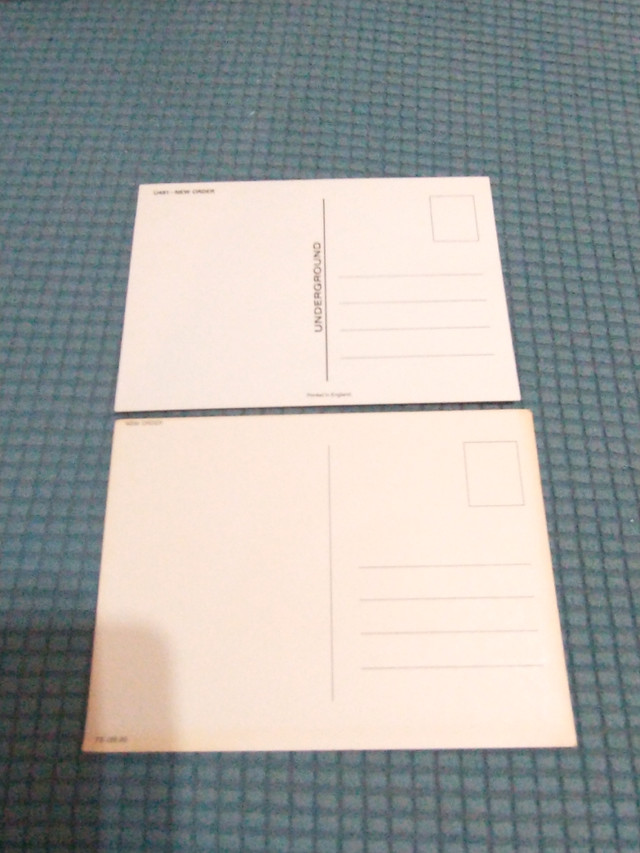 Two New Order postcards 1990s, new in Arts & Collectibles in City of Toronto - Image 2
