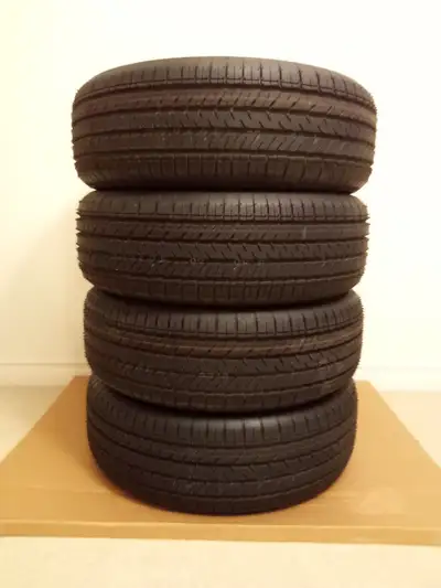 Yokohama Geolandar G91. 225/60R17. 98H SL. All season. M+S. Manufacture date 3625. Dealership take-o...