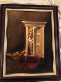 Painting in nice frame 