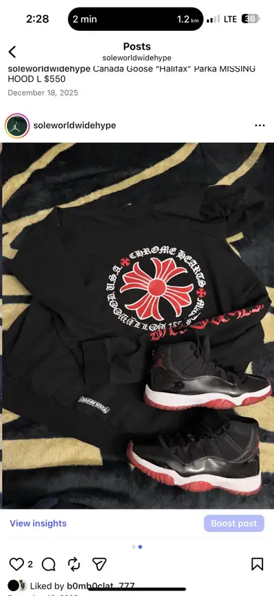 Jordan 11 Breds 9.5M $230 / 7Y $220, View more