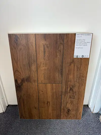 Luxury 9mm Vinyl Plank Flooring $2.49/sqft, View more