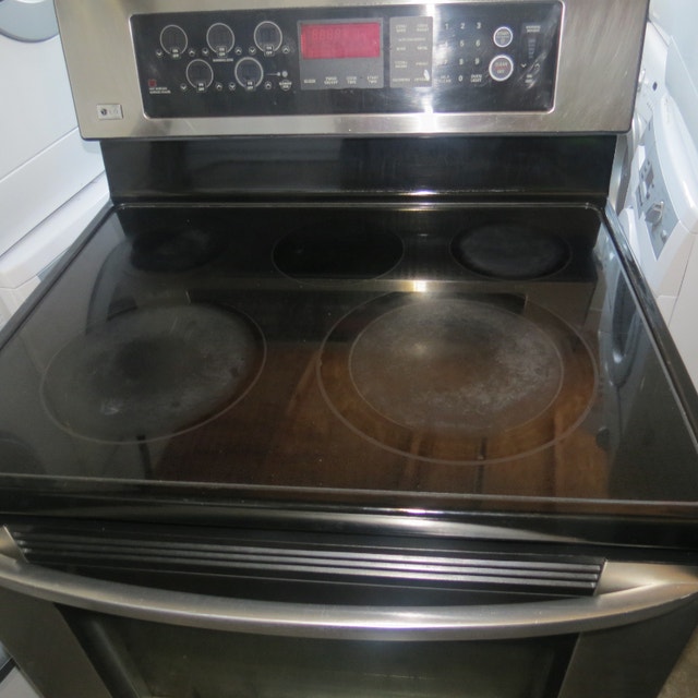 LG Glass Top Stainless Steel Convection Stove Stoves, Ovens & Ranges