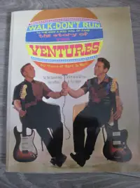 WALK-DON T RUN  the story of the VENTURES (illustrated book)