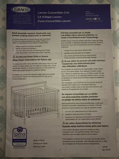 Graco Lauren Convertible Crib, View more