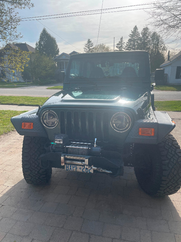 NEW PRICE - 2000 Jeep Tj Sport ONLY 124KMs in Cars & Trucks in Barrie - Image 2