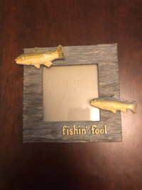 Fishing Fool Picture frame