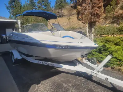 2008 Ebbtide SE 4.3 Mercruiser - 190 HP 8 persons or 1300lbs w/ gear max cap Bimini Cover EZ Load Tr...