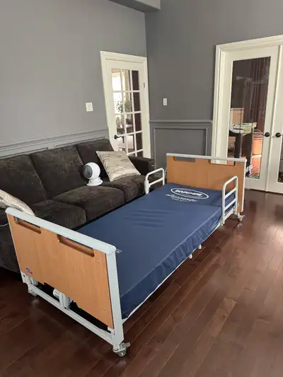 Hospital bed rentals, fast same, or next day service Full electric beds, height, head feet sections,...