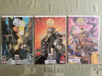 final 3 Age of Ultron (2013) comic books (Marvel Comics) #8 9 10