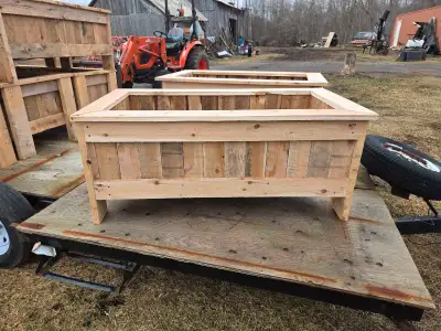 Cedar planters, View more