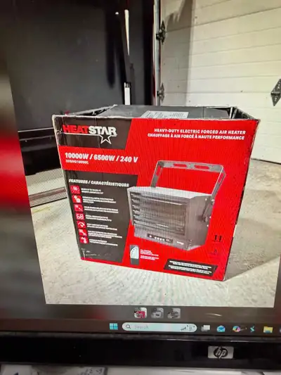 BRAND NEW HEATSTAR 240 V GARAGE HEATER , View more