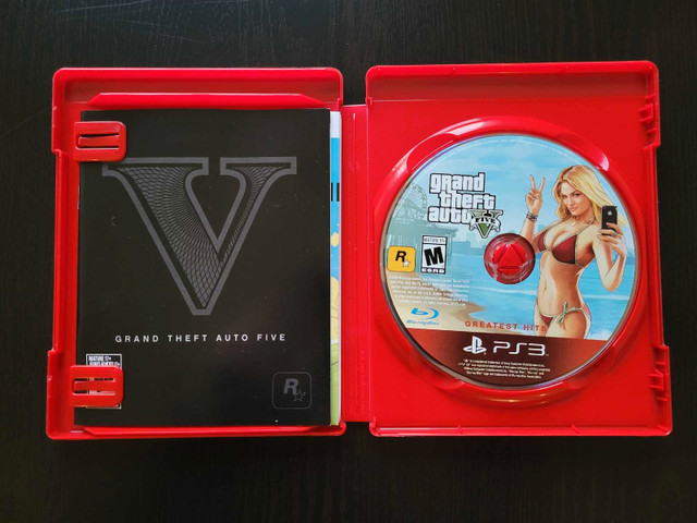 Grand Theft Auto V (Sony PlayStation 3 PS3, 2013) CIB Jeux Vidéo dans Sony PlayStation 3  à Ville de Montréal - Image 2