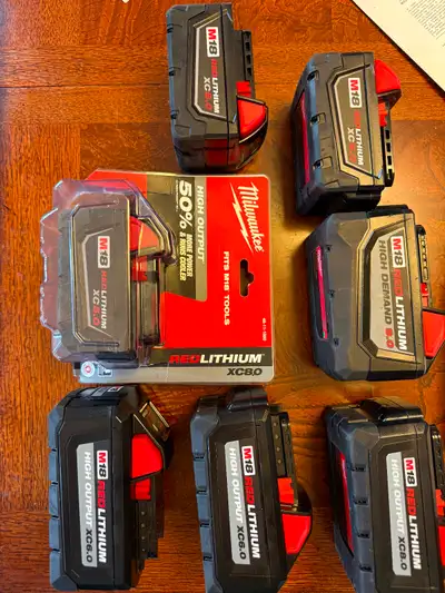 Milwaukee Batteries, View more