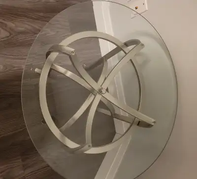 GLASS END TABLES, ROUND TOP, View more