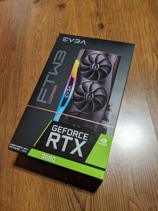 EVGA RTX 3080 FTW3 in System Components in Kingston