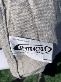 Contractor drop cloth