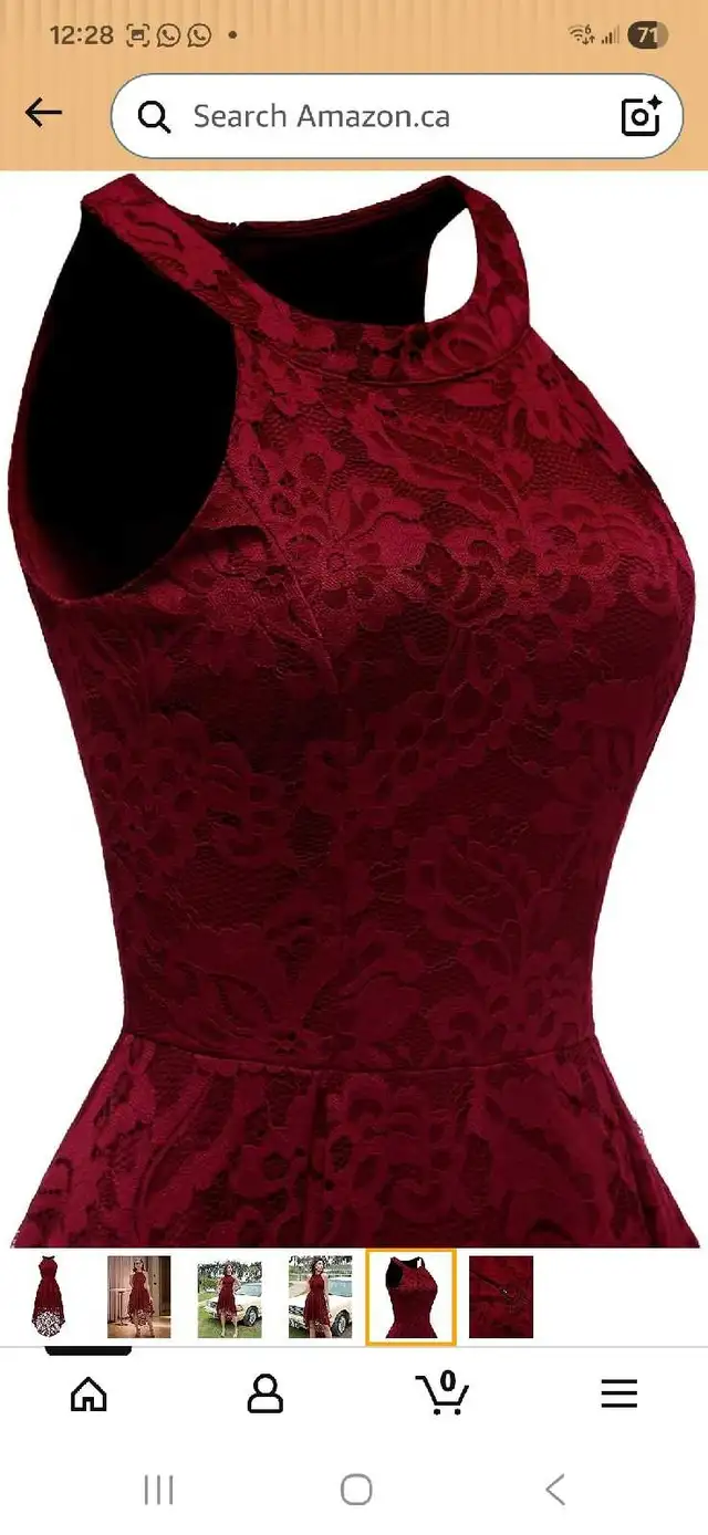 New Prom Dress with Tag  in Women's - Dresses & Skirts in Kitchener / Waterloo - Image 5