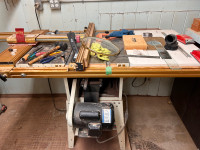 Table Saw Chisel Mortiser Sander and much more