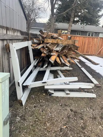 ** 2x6 Deck Wood - Free **, View more