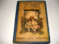 1918 rare copy A CHILD'S GARDEN of VERSES Robert Louis Stevenson