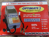 Optimate 3 Battery Optimizer /desulfater-charger