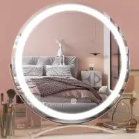 BRAND NEW ROLOVE 18" Large Makeup Vanity Mirror with Lights