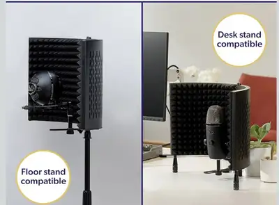 Microphone Isolation Shield-New In The Box!, View more