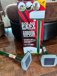 Solar Pest Repeller (2) in original box