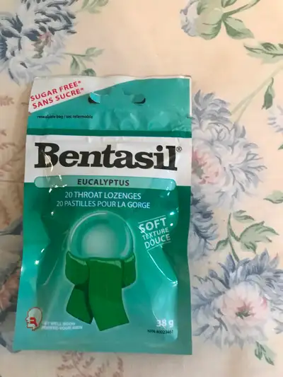 Bentasil throat lozenges 20 tablets, View more