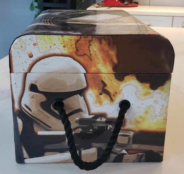 Rare Star Wars 14" Storage Box Chest. in Arts & Collectibles in St. Albert - Image 3