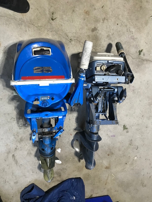 25hp, 9.9hp, 6hp for sale/trade Canoes, Kayaks & Paddles Oshawa