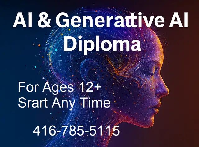 Earn a Diploma in AI and Generative AI ages 12+63804732778115120