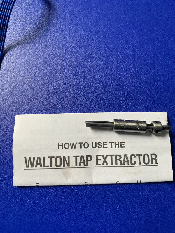 Walton flute tap extractor in Hardware, Nails & Screws in Bedford