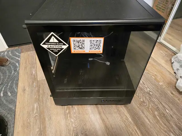 Micro-ATX PC Case, 3  ARGB Fans Computer Case,  550w power s in System Components in City of Toronto - Image 2