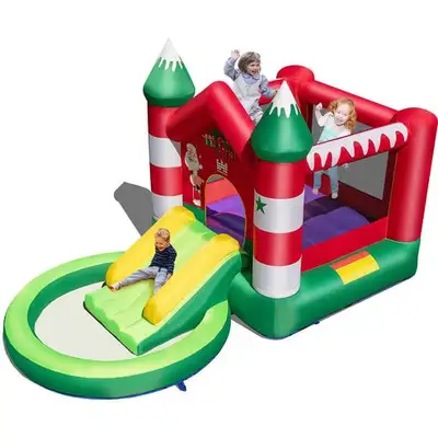Inflatable Bounce House with Blower for Kids Aged 3-10 Years, View more