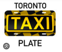 Toronto Taxi Plate for Lease $90